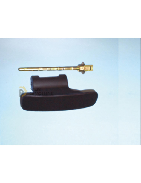 Poignée coulissante gauche noire pour Citroën Berlingo I 