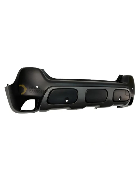 Pare-chocs arrière noir et moulure grise pour CITROEN C3 AIRCROSS