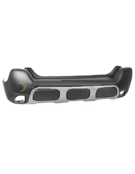 Pare-chocs arrière noir CITROEN C3 AIRCROSS depuis 07/2017