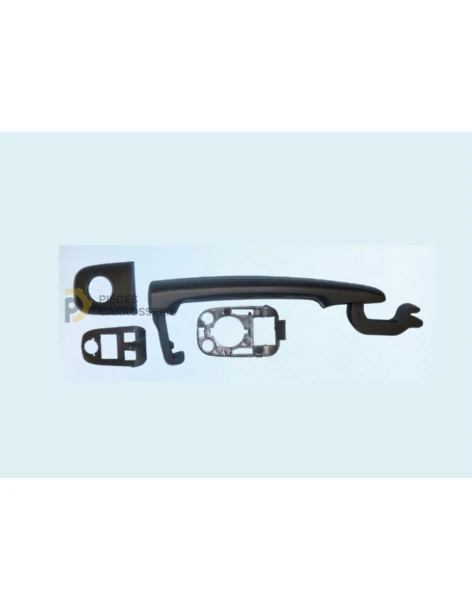Poignée à peindre noire gauche pour CITROEN C3 I 2005-2009