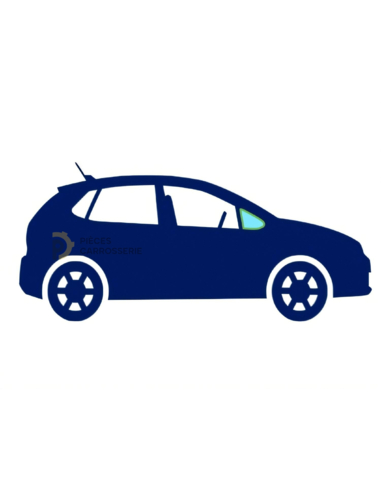 Vitre latérale fixe avant droite teintée verte CITROEN C3 II