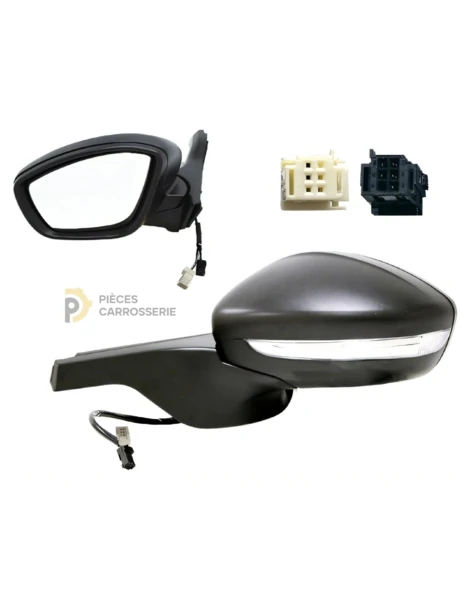 Rétroviseur gauche électrique chauffant pour Citroën C3 III