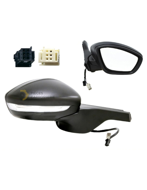 Rétroviseur droit électrique chauffant pour CITROEN C3 III