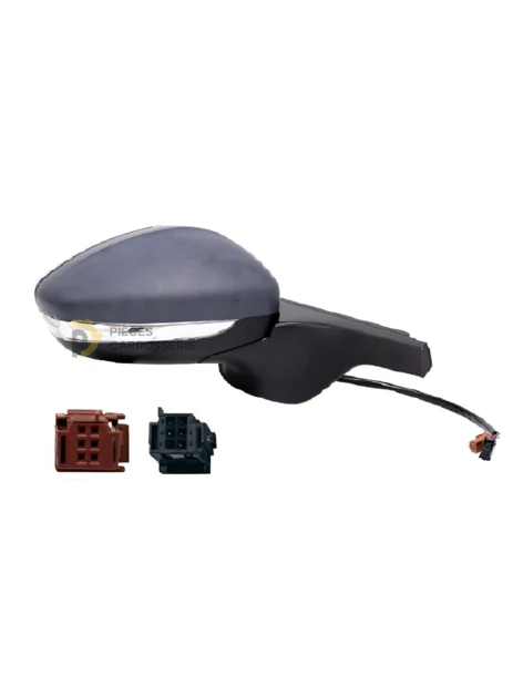 Rétroviseur droit électrique chauffant à peindre pour Citroën C3 III