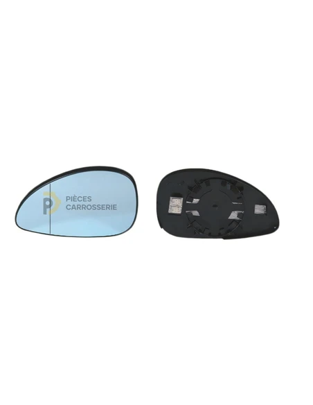 Glace bleue rétroviseur gauche chauffant pour CITROEN C4