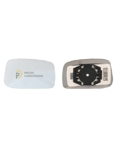 Glace rétroviseur gauche chauffant pour CITROEN C4 I