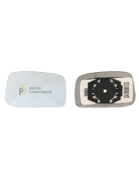 Glace rétroviseur gauche chauffant pour CITROEN C4 I