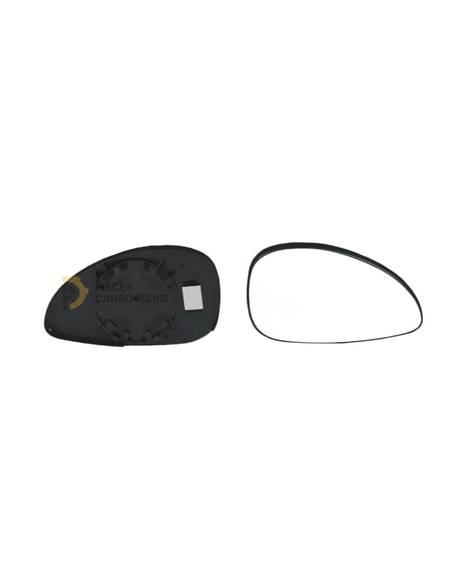 Glace rétroviseur droit pour CITROEN C4 I (2004-2010)