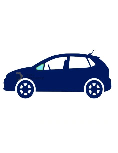 Vitre latérale fixe avant gauche teinté verte CITROEN C4 II