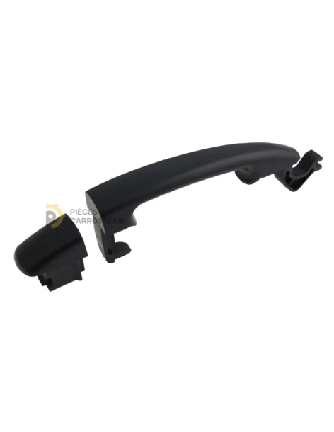 Poignée coulissante réversible noire pour CITROEN C4 PICASSO