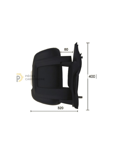 Rétroviseur droit manuel + feu pour CITROEN JUMPER III 06/2006-2014