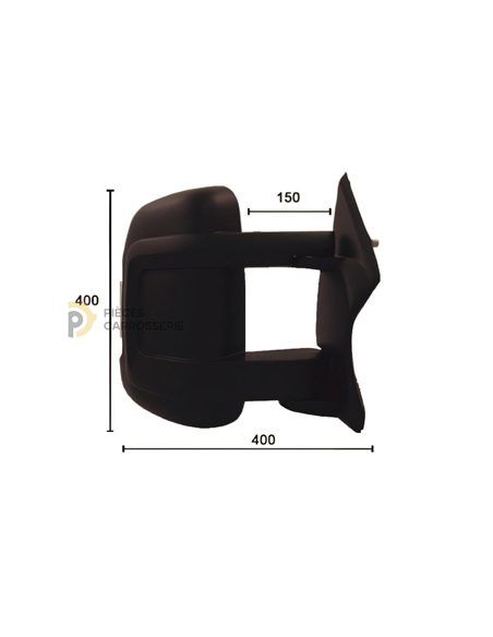 Rétroviseur droit manuel avec feu CITROEN JUMPER III 06/2006-2014