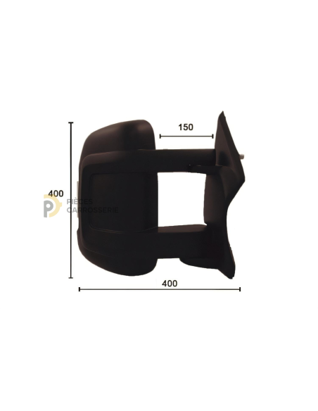 Rétroviseur droit manuel avec feu CITROEN JUMPER III 06/2006-2014