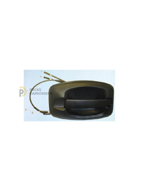 Poignée extérieure porte coulissante reversible noire - CITROEN JUMPER