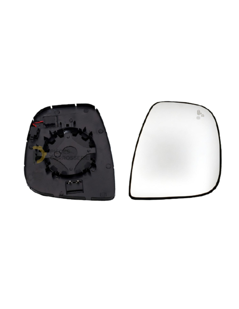 Glace rétroviseur droit chauffant pour CITROEN JUMPY II
