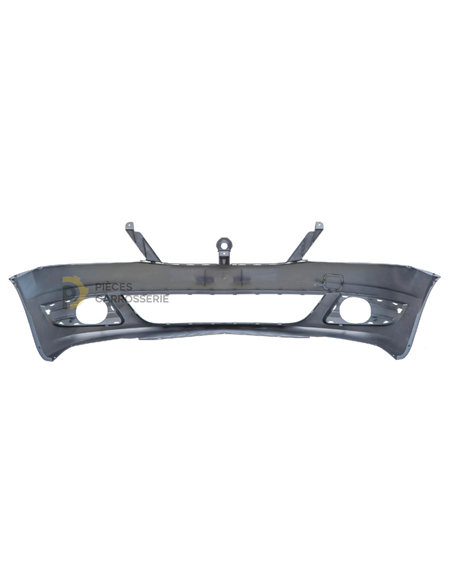 Pare-chocs avant noir pour Dacia Logan I phase 2 MCV 2008-2012