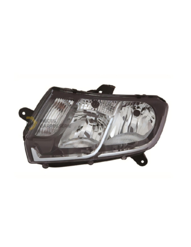 Phare gauche H1+H7 pour Dacia Logan II et Stepway II 2012-2016