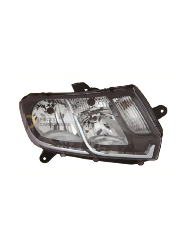 Phare droit H1+H7 pour Dacia Logan II, MCV, Stepway II