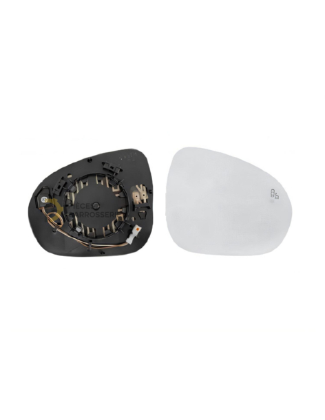 Glace chauffante rétro droit pour FIAT 500X phase 1 (15-19)