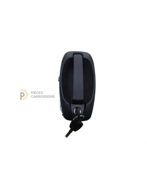 Poignée hayon arrière noire pour FIAT DOBLO II 2010-2015