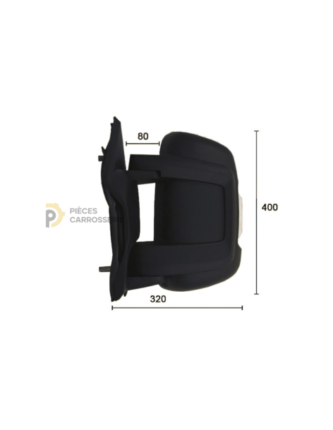 Rétroviseur gauche électrique chauffant FIAT DUCATO III 06/2006-2014