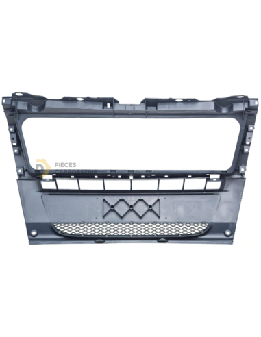 Centre pare-chocs avant noir compatible FIAT DUCATO III 06/06-05/14