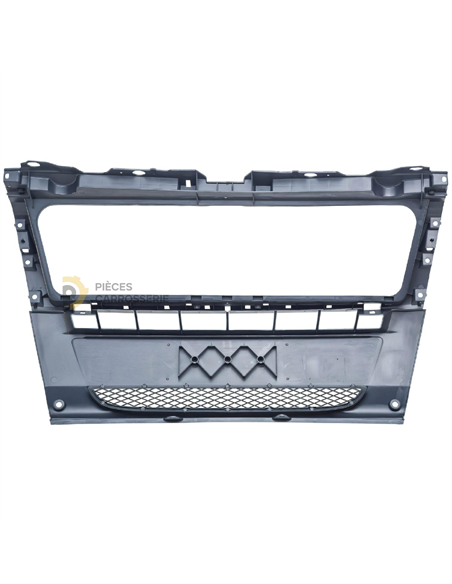 Centre pare-chocs avant noir compatible FIAT DUCATO III 06/06-05/14