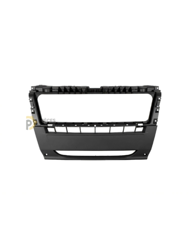 Centre pare-chocs avant noir compatible FIAT DUCATO III 06/06-05/14