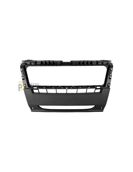 Centre pare-chocs avant noir compatible FIAT DUCATO III 06/06-05/14