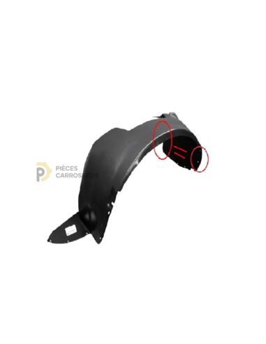 Pare-boue avant gauche FIAT FIORINO - QUBO 2008-2016