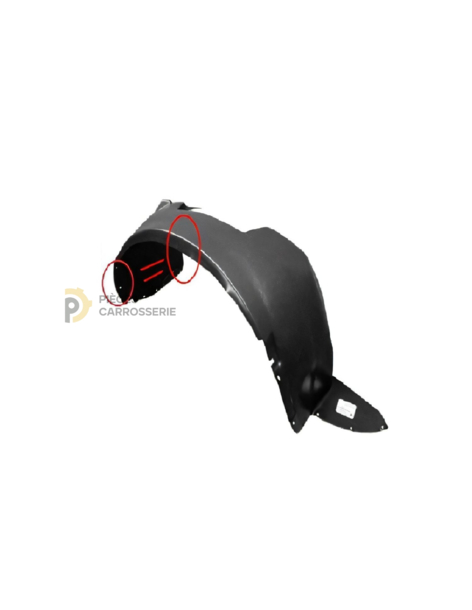 Pare-boue aile avant droit FIAT FIORINO - QUBO 2008-2016