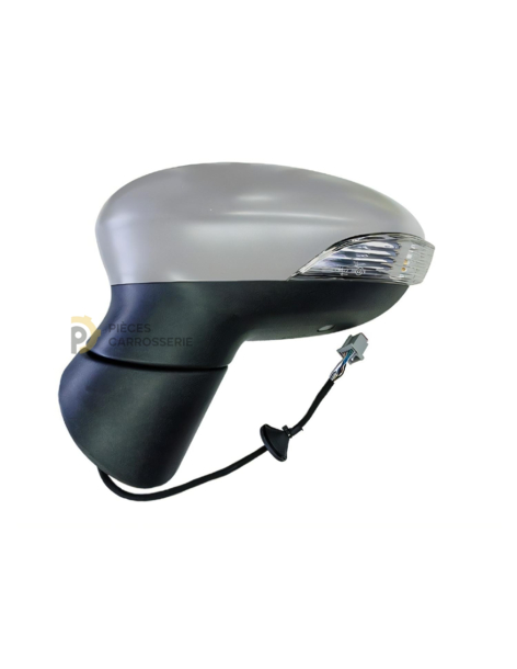 Rétroviseur gauche chauffant pour Ford Fiesta MK6 - à peindre