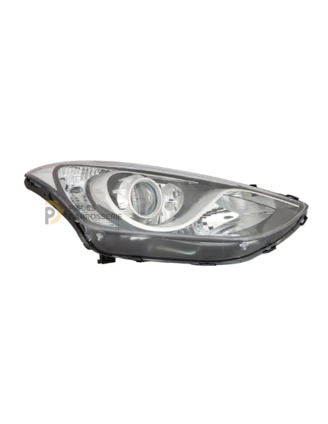 Phare droit électrique H7 Chrome pour Hyundai i30 II phase 2