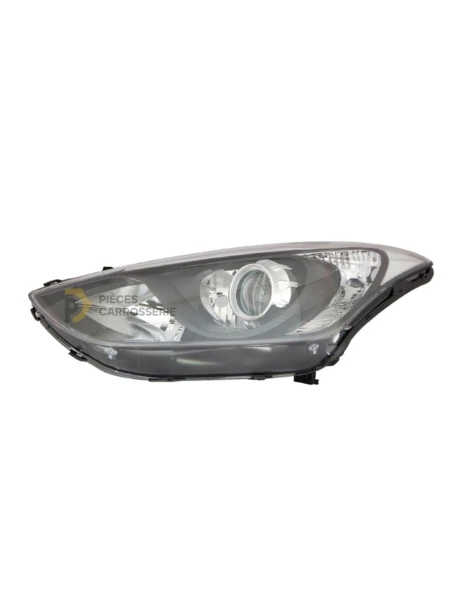 Phare gauche électrique H7 Noir pour Hyundai i30 II phase 2 