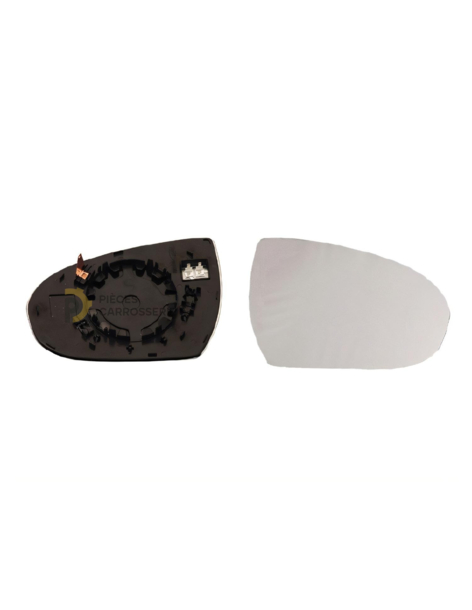 Glace rétroviseur droit convexe chauffant pour Hyundai Tucson II