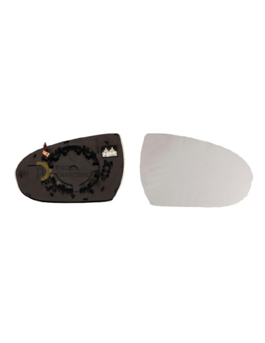 Glace rétroviseur droit convexe chauffant pour Hyundai Tucson II
