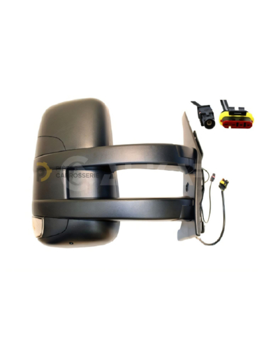 Rétroviseur droit manuel IVECO DAILY IV avec feu et antenne