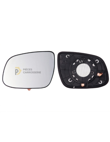 Glace support rétroviseur gauche KIA CEED I phase 2 (09-12)