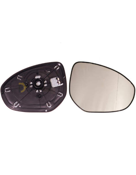 Glace chauffante chromée droite pour MAZDA 3 II (07/09-09/11)