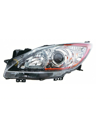 Phare H11+HB3 manuel/électrique gauche MAZDA 3 II 2009-2011