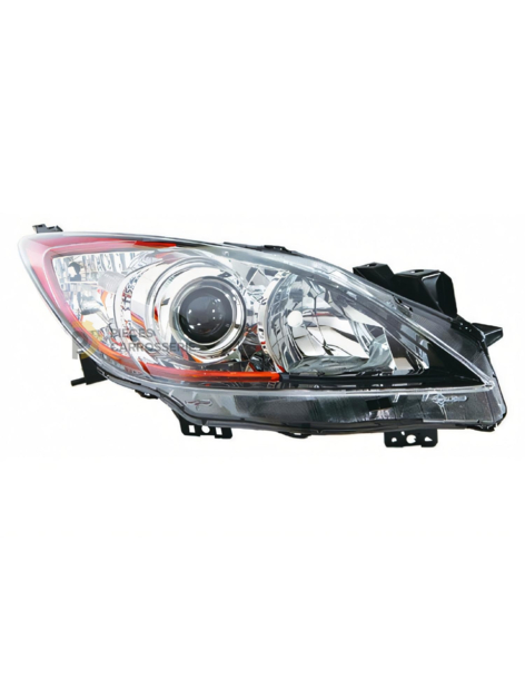 Phare droit H11/HB3 pour MAZDA 3 II (2009-2011)