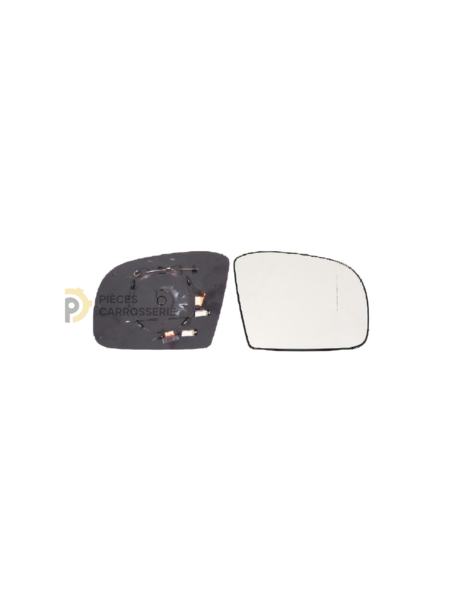 Glace rétroviseur droit chauffant Mercedes W164 Classe M 06/05-09/08