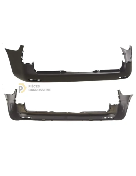 Pare-chocs arrière gris Chassis court MERCEDES W447 Vito III 2