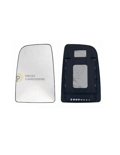 Glace rétroviseur gauche carré pour MERCEDES Sprinter W900/W906 2