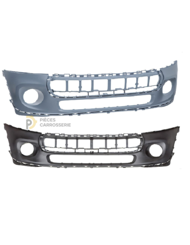 Pare-chocs avant à peindre pour MINI III phase 1 (F55-F56-F57)