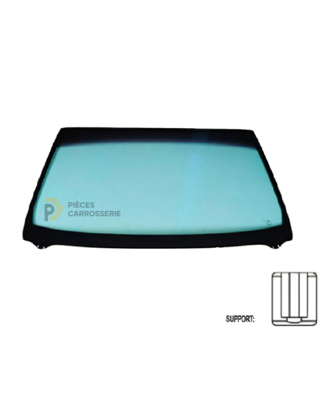 Pare-brise teinté vert pour NISSAN MICRA K12 (2003-2010)