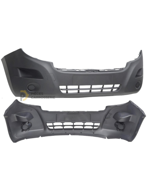 Pare-chocs avant noir NISSAN NV400 depuis 10/2011 - Compatible