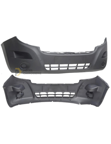 Pare-chocs avant noir NISSAN NV400 depuis 10/2011 - Compatible