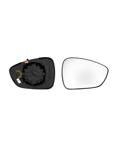 Glace chauffante rétroviseur gauche OPEL CROSSLAND X 06/2017+