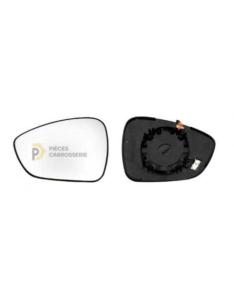 Glace chauffante rétroviseur gauche OPEL CROSSLAND X 06/2017+ 2